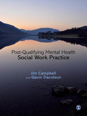 cover image of Post-Qualifying Mental Health Social Work Practice